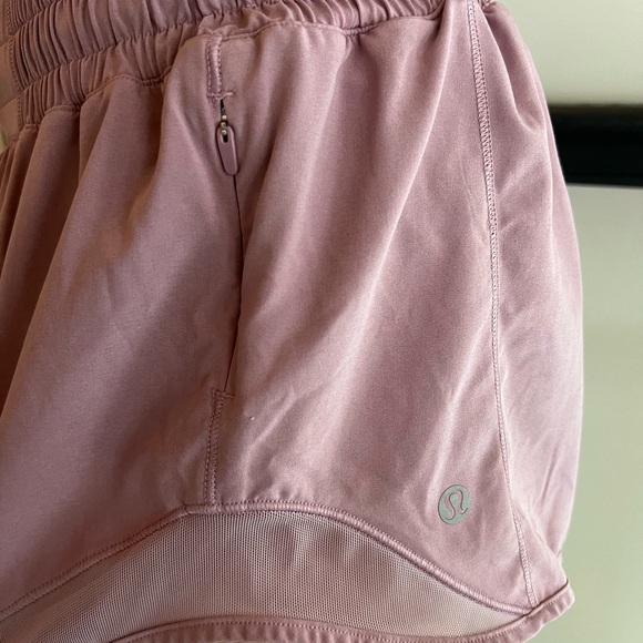 Pink Lululemon hottie hot shorts 2.5” - Picture 3 of 3